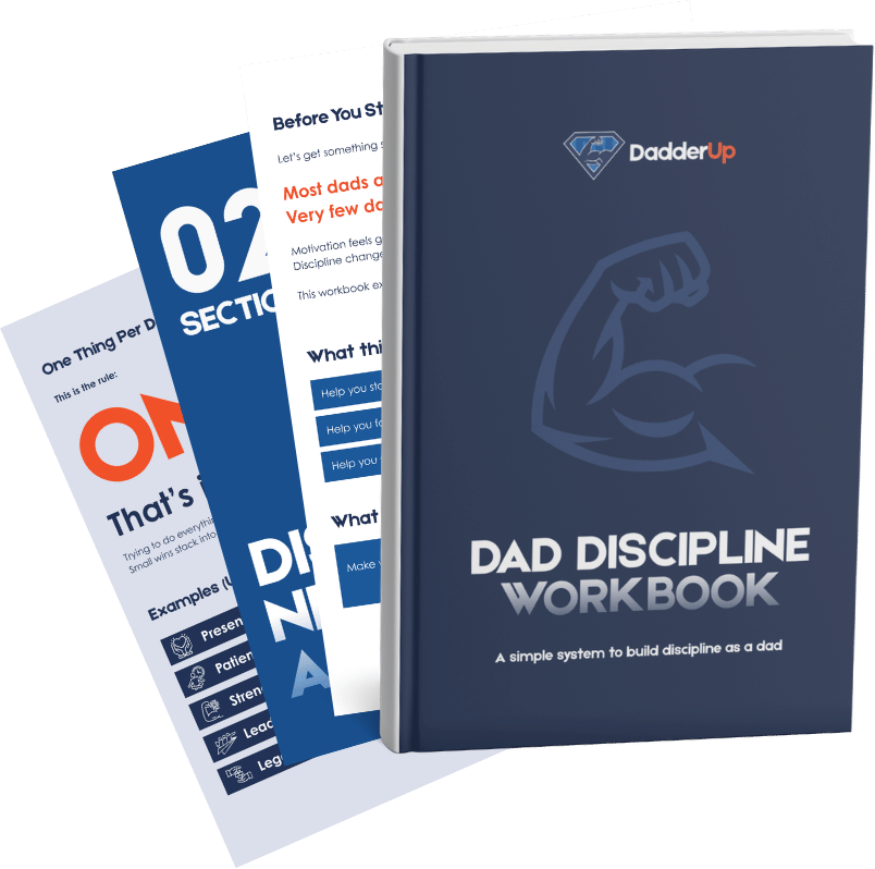 The Dad Discipline Workbook Mockup